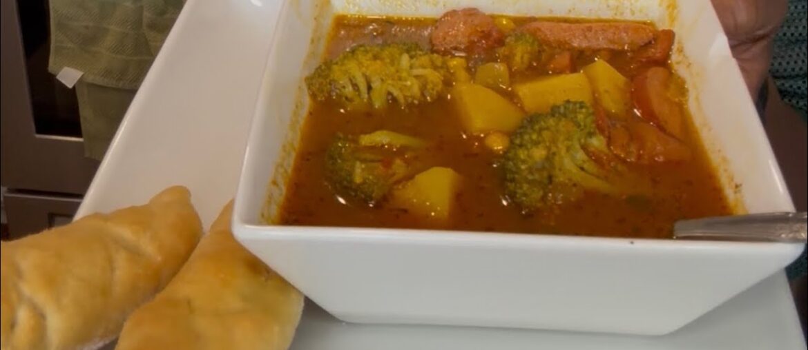 Hearty Soup & Homemade Mini French Loaves 🍲🥖