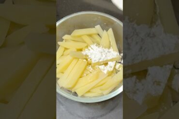 Instant chatpata French fry recipe🍟 😋 #shorts #frenchfry #youtubeshorts #food #viral