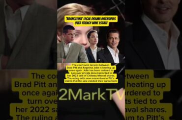 ‘Brangelina’ Legal Drama Intensifies Over French Wine Estate