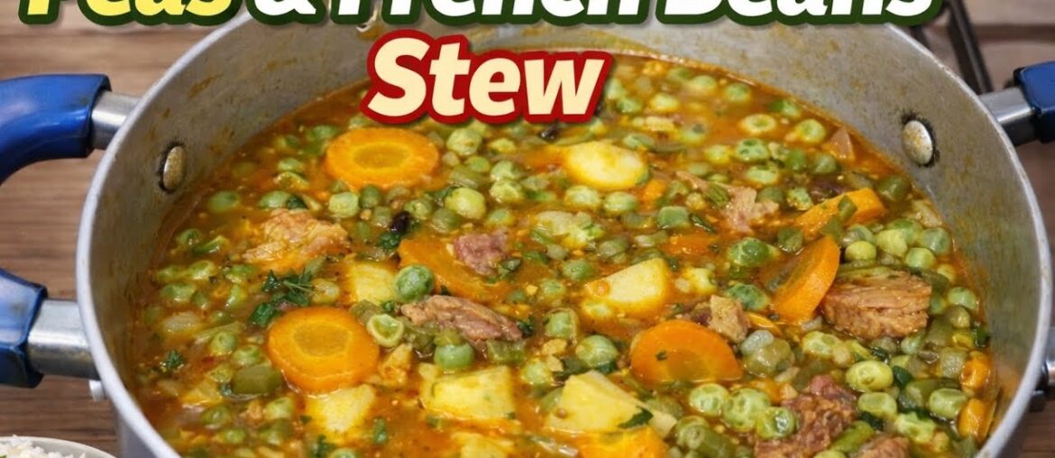How to Make Peas and French Beans Stew | Budget Friendly Recipe #stew #vegetables #budgetmeals How to Make Peas and French Beans Stew | Budget Friendly Recipe #stew #vegetables #budgetmeals
