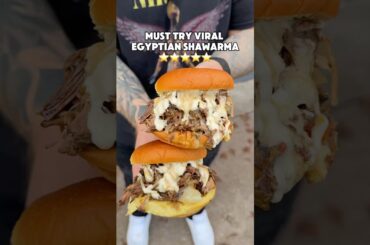 the VIRAL egyptian shawarma! #shawarma #foodie
