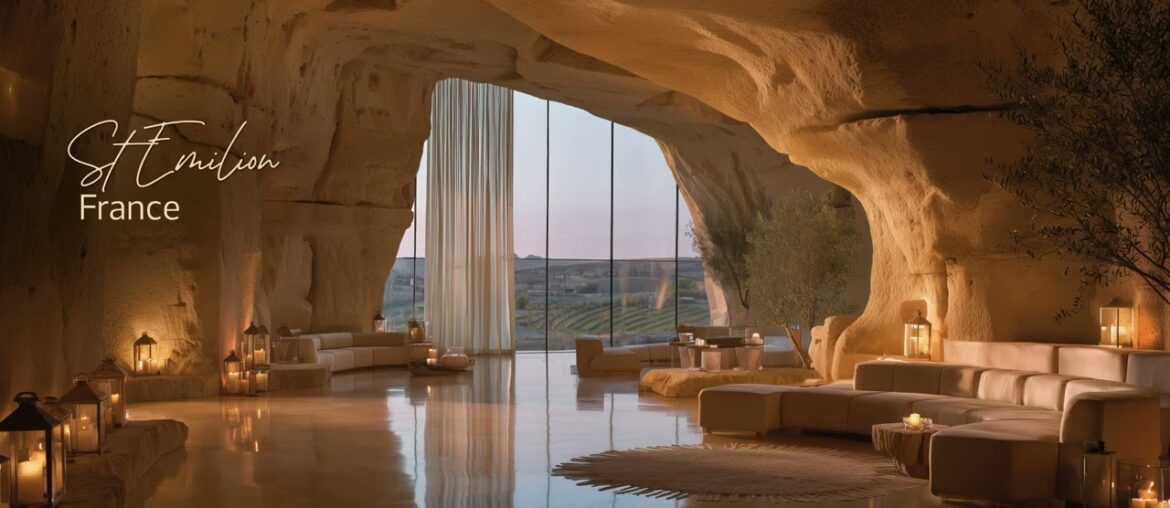 Saint-Émilion, France — Cave Lounge Jazz | Luxury Wine Country Ambienc