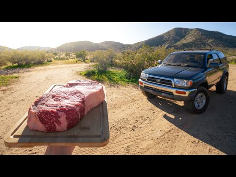 Gourmet Cooking in the Desert (solo camping) Gourmet Cooking in the Desert (solo camping)