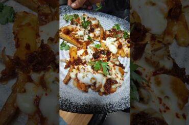 cheesy chicken french fries recipe| Ramzan special french fries 🍟| easy#cheese #viralvideo#ytshorts