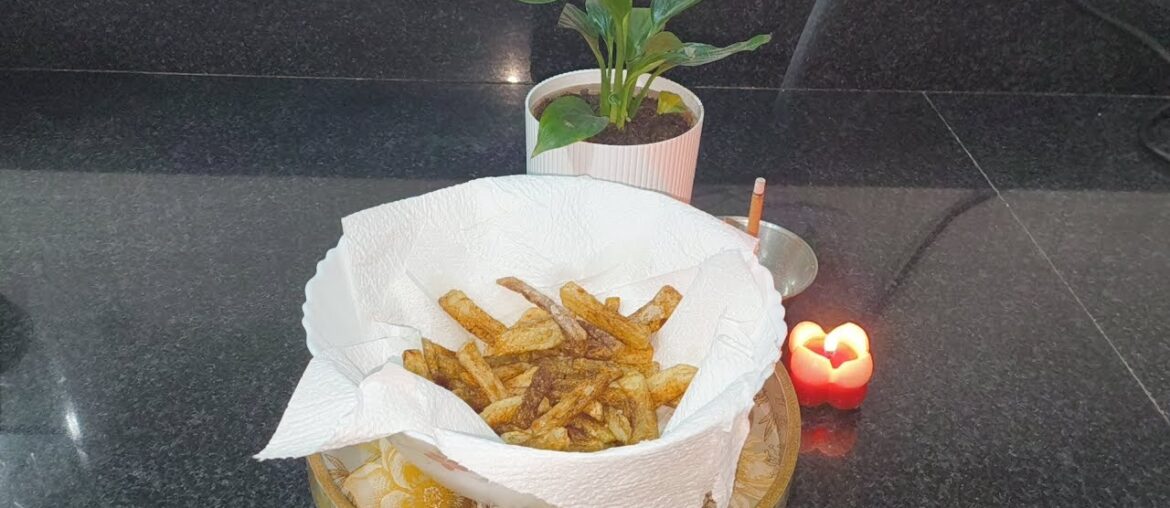 Ultra Crispy French Fries at home