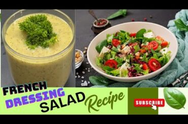 AUTHENTIC FRENCH VINAIGRETTE DRESSING/ SALAD DRESSING RECIPE/HEALTHY SALAD🫜/FRESH TASTY/SALAD RECIPE