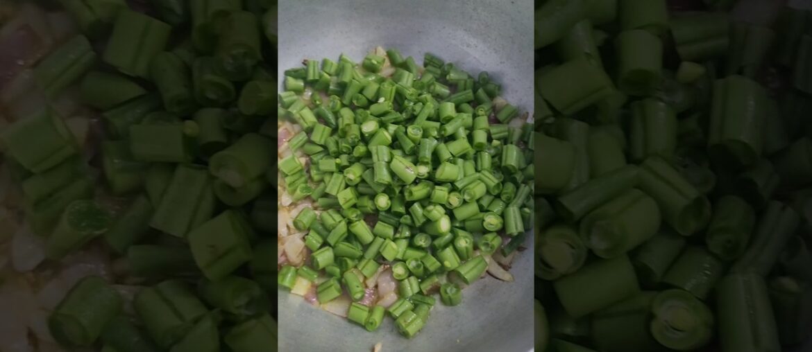 French beans ki sabji 😋 #ytshorts #frenchbeansrecipe #cooking #food #recipe #cookingvideo