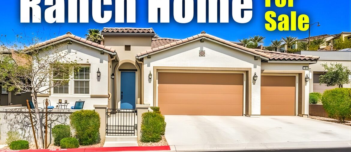 Las Vegas Ranch Home near the Lake for Sale | Gourmet Kitchen, Incredible Upgrades, Like New
