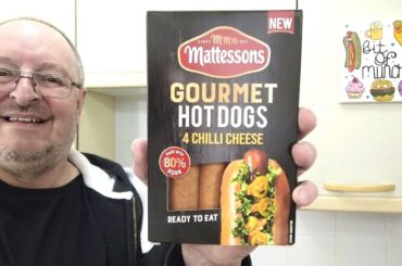 *NEW* Mattessons Gourmet Hot Dogs Chilli Cheese