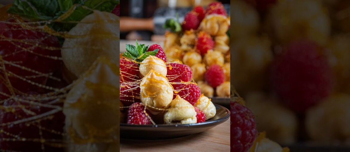 Valentines croquembouche #food #recipe  #love  #dessert #sweet #french #valentinesday