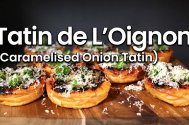 Tatin de L’Oignon: the gourmet vegetarian starter #InvoqChef special recipe
