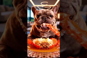 Rare Isabella Frenchie’s FIRST ASMR Mukbang   #ASMRDog #FrenchBulldog #IsabellaFrenchie #DogEating