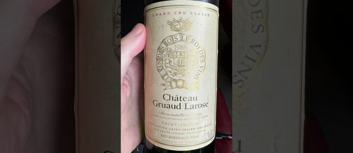 1988 Chateau Gruaud Larose
