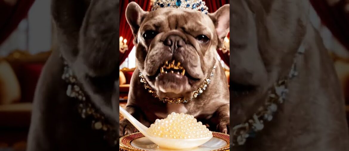 Rare Isabella Frenchie’s FIRST ASMR Mukbang   #ASMRDog #FrenchBulldog #IsabellaFrenchie #DogEating