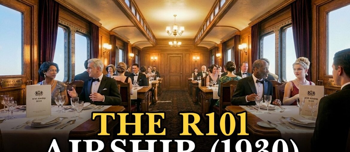 The Dark Story of the R101 Airship: How a Heavy Dining Room Doomed the Empire