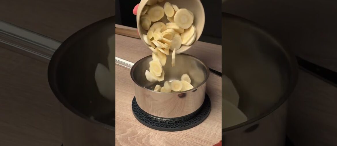 Poulet au Vinaigre with parsnip puree and beurreglazed green beans A classic of French #cooking