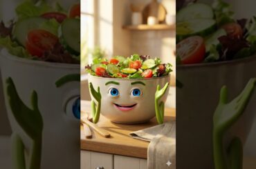 Burger Salad and french advice video 😀😀#ai burger #french #salad #advice #shorts #viralvideo