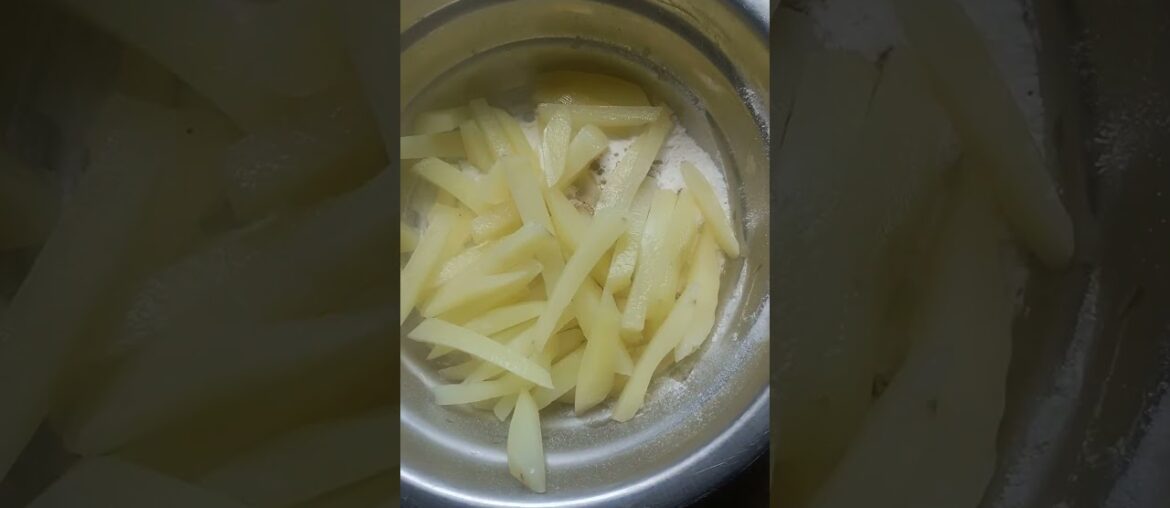 Crispy french fries😛                   #recipe #food #music #shortvideo #like