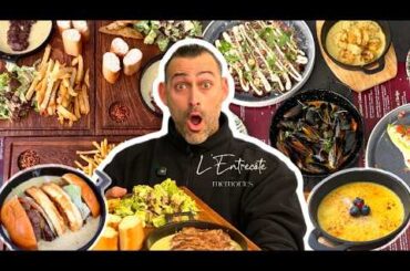 TOP Steaks 🥩🔥 At L'Entrecôte Restaurant by Memories Rooftop Larnaca