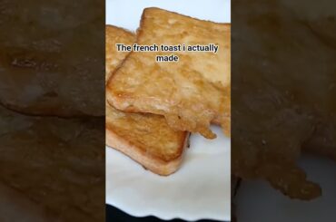 French toast for breakfast... #food #shorts  #recipe #eating #cooking