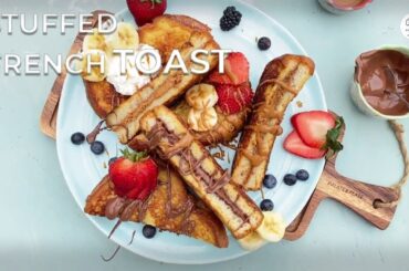 Stuffed French Toast Recipe | 3 Classic Easy Breakfast / Brunch Ideas | My Recipes By R