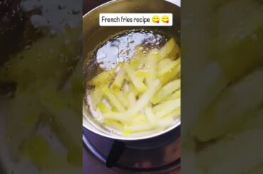 #french fries recipe 😋😋 #youtubeshorts #viral