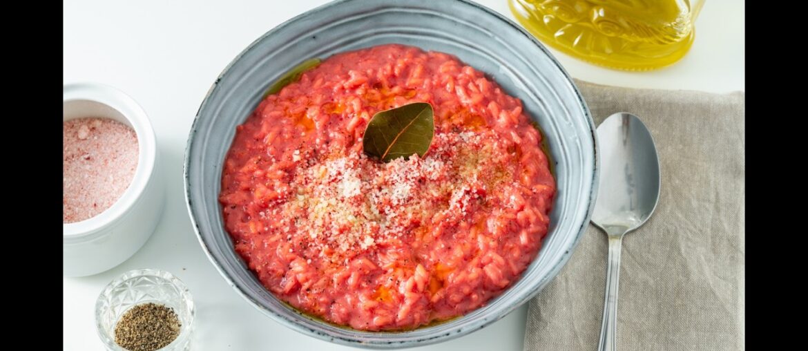Creamy Beetroot Risotto with Parmesan & Taleggio | Easy Gourmet Recipe