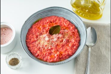 Creamy Beetroot Risotto with Parmesan & Taleggio | Easy Gourmet Recipe