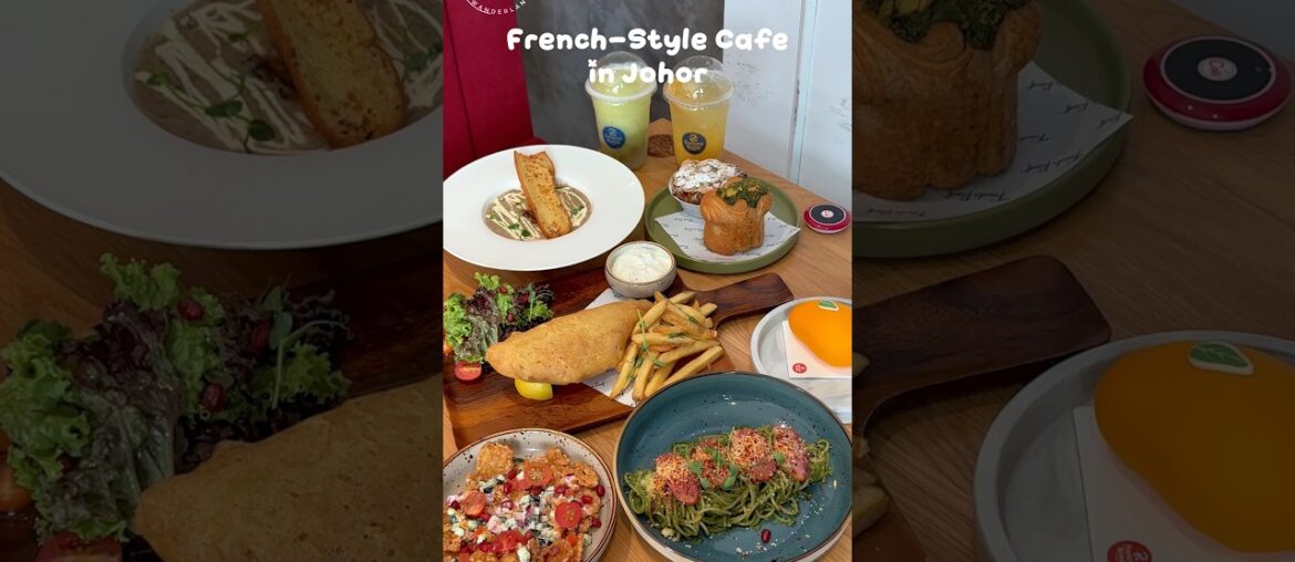 French-style cafe in JB 😍