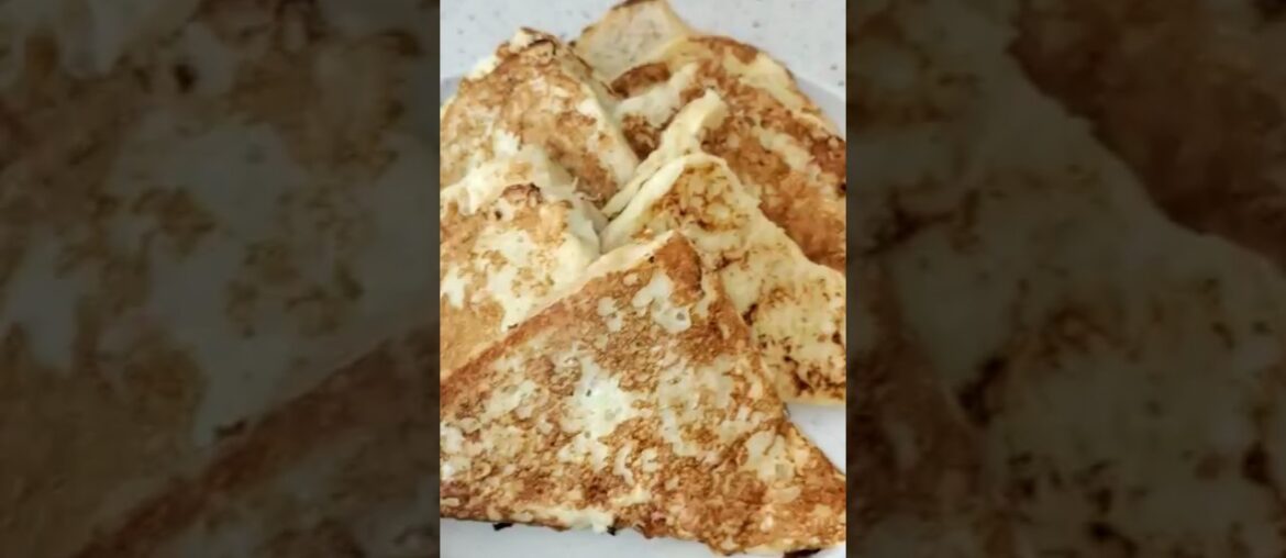 How to make french toast l Easy french toast recipe l Easy breakfast recipes #frenchtoast #shorts