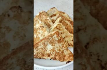 How to make french toast l Easy french toast recipe l Easy breakfast recipes #frenchtoast #shorts