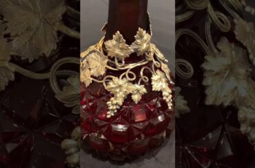 Elkington & Co. Ruby Glass Decanter