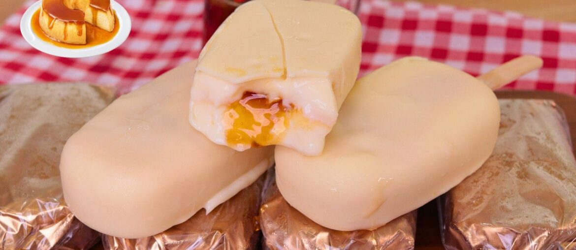 PICOLÉ GOURMET DE PUDIM | FAÇA E VENDA O PICOLÉ QUE ESTÁ VIRALIZADO | PICOLÉ DE PUDIM CREMOSO PICOLÉ GOURMET DE PUDIM | FAÇA E VENDA O PICOLÉ QUE ESTÁ VIRALIZADO | PICOLÉ DE PUDIM CREMOSO