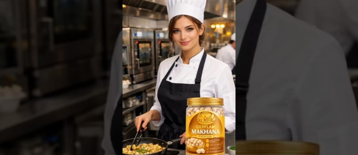 🇫🇷 France Master Chef Loves Lilyflax Premium Makhana🗼🧑‍🍳#lilyflax #explore #premiumdryfruits #food