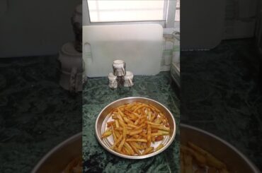 Evening snacks french fries 🍟#recipe #telugu #viral #ytshorts #subscribe