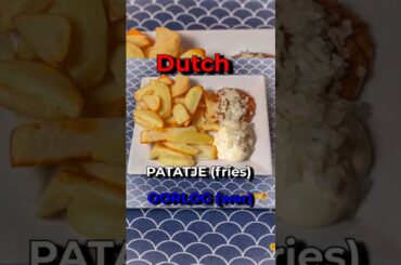 Patatje oorlog is a classic Dutch snackbar favorite.