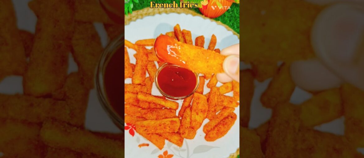 Ramadan Special French Fries 🍟 Recipe #shorts #ytshorts #youtube #youtubeshorts #halfplateflavours