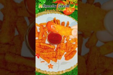 Ramadan Special French Fries 🍟 Recipe #shorts #ytshorts #youtube #youtubeshorts #halfplateflavours