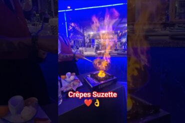 Crêpes Suzette ein Klassiker der französischen Küche 🥰💪 #KREBSUSETTE #CREPESSUZETTE #DESSERTLIEBE