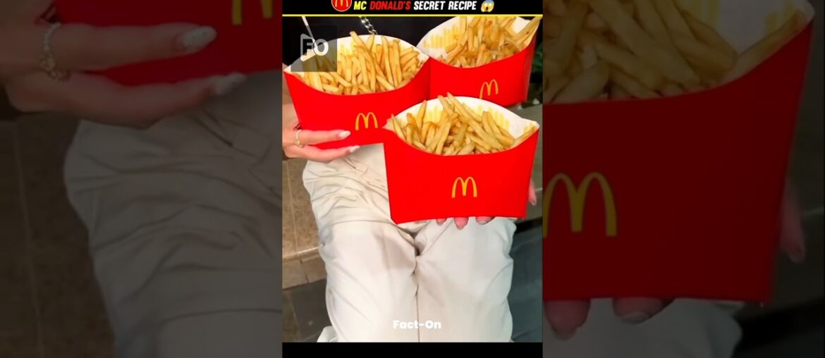 McDonald's Secret French Fries Recipe LEAKED? 🍟 The Truth Revealed!