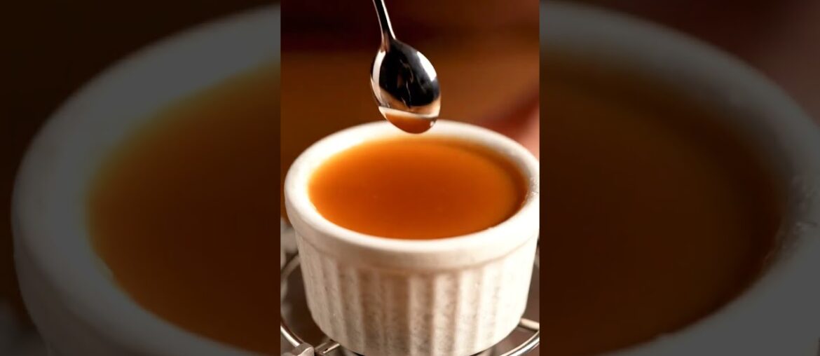 She LIED about this secret French recipe 🍮 #ASMR