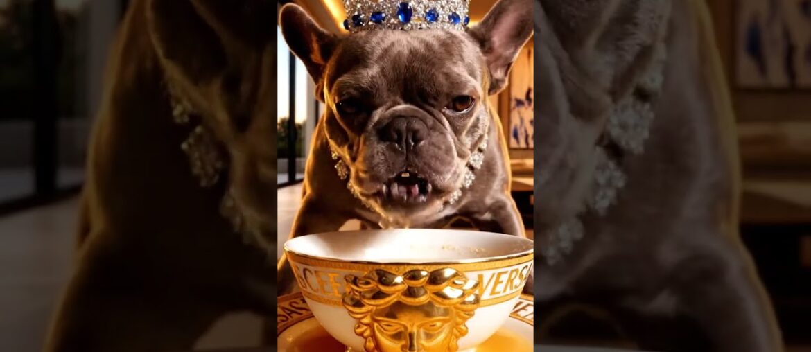 Rare Isabella Frenchie’s FIRST ASMR Mukbang   #ASMRDog #FrenchBulldog #IsabellaFrenchie #DogEating