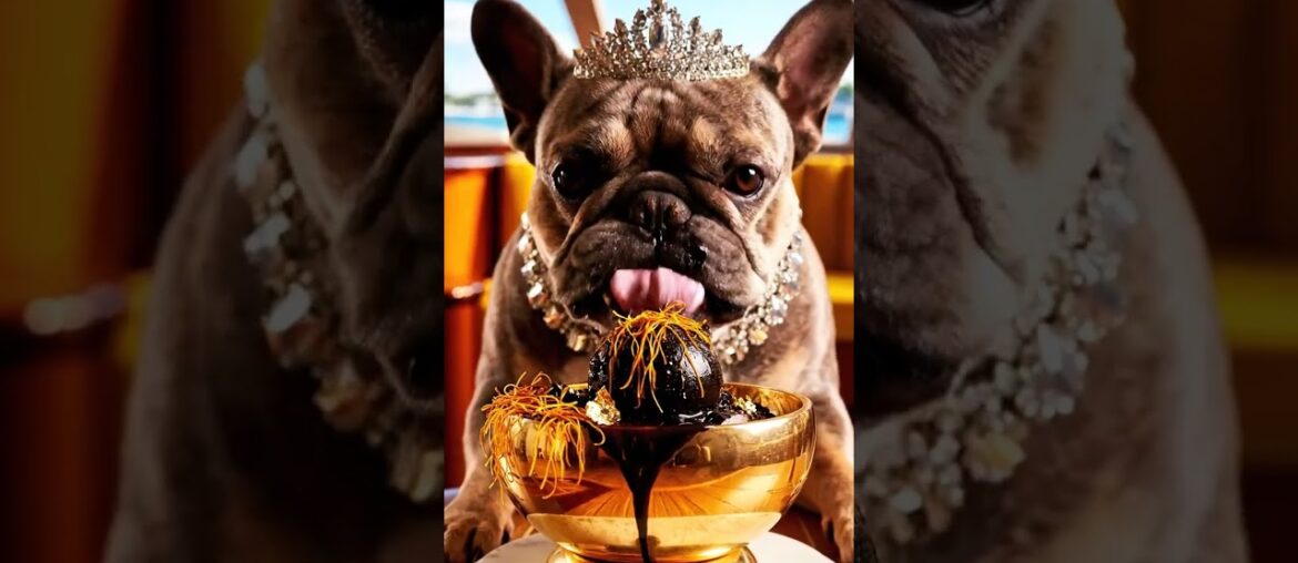 Rare Isabella Frenchie’s FIRST ASMR Mukbang   #ASMRDog #FrenchBulldog #IsabellaFrenchie #DogEating