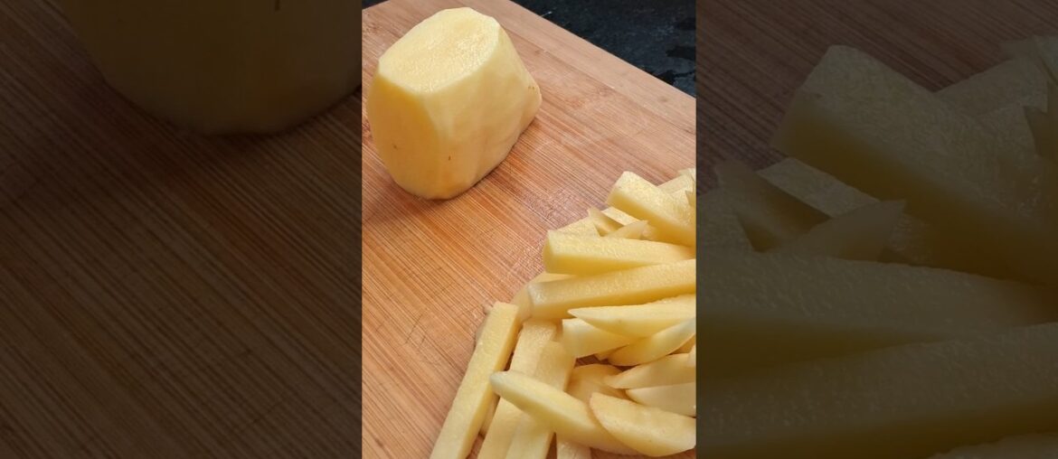 🍟 Crispy French Fries  #shorts #recipe #snakes #potatofry #frenchfries #trending #vairal