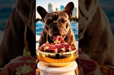 Rare Isabella Frenchie’s FIRST ASMR Mukbang   #ASMRDog #FrenchBulldog #IsabellaFrenchie #DogEating