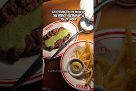 Everything on the menu is $14 or under. Food, drinks, caviar, champagne - the lot.