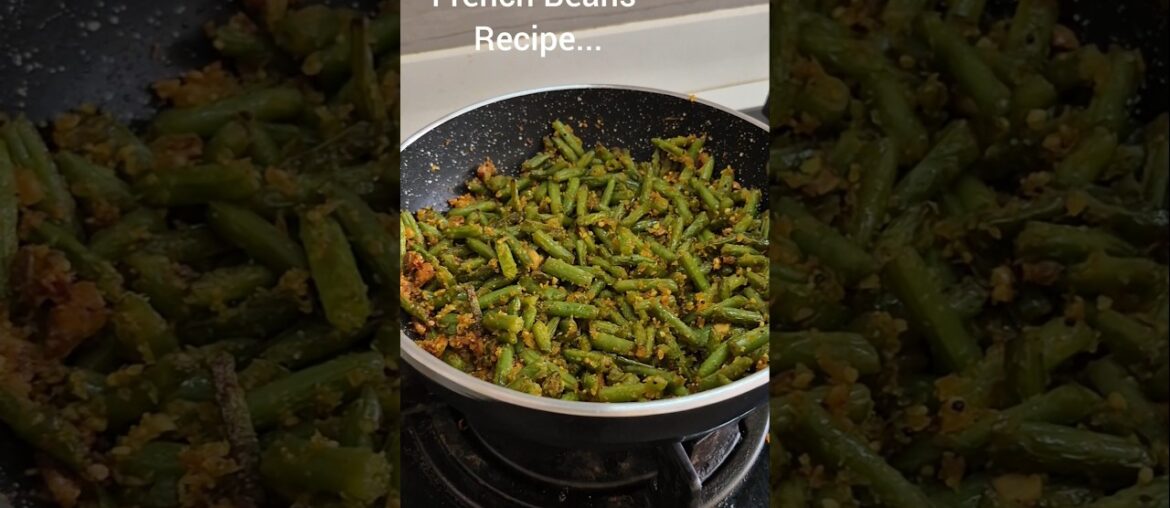 French beans recipe | Healthy green beans 💪 #shorts #youtubeshorts #viralvideo #food #recipe