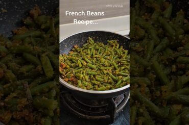 French beans recipe | Healthy green beans 💪 #shorts #youtubeshorts #viralvideo #food #recipe