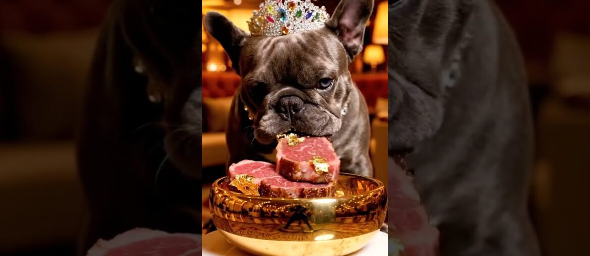 Rare Isabella Frenchie’s FIRST ASMR Mukbang   #ASMRDog #FrenchBulldog #IsabellaFrenchie #DogEating