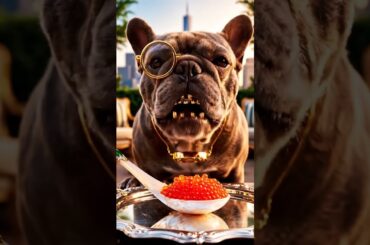 Rare Isabella Frenchie’s FIRST ASMR Mukbang   #ASMRDog #FrenchBulldog #IsabellaFrenchie #DogEating